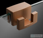 Radaway akasztós törölköző tartó, 6 és 8 mm-es zuhanykabinokhoz, szálcsiszolt réz WR-093 (WR-093)