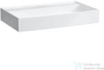 Laufen Kartell By Laufen 80x46 cm-es mosdó csaplyuk és túlfolyó nélkül, LCC Active bevonattal, fehér H810336A001121 (H810336A001121)
