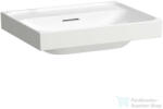 Laufen MEDA 60x46 cm-es falra/bútorra szerelhető csiszolt aljú mosdó csaplyuk nélkül, LCC bevonattal, fehér H8161134001091 (H8161134001091)