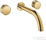 GROHE ATRIO PRIVATE falsík alatti mosdó csaptelep 18 cm-es kifolyóval, leeresztő és belső egység nélkül, Cool Sunrise 20589GL0 (20589GL0)