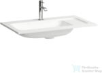 Laufen MEDA 77, 5x44, 5 cm-es bútorra építhető mosdó túlfolyó nélkül, fehér H8141170001111 (H8141170001111)