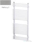 Radeco SARA E A4-500/SPE 1028x550 törölközőszárítós radiátor, MERKURY 3 (metál világosszürke) színben (Radeco_SARA_E_A4_500_SPE_MERKURY3)