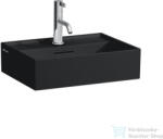 Laufen Kartell 45x34 cm-es csiszolt aljú mosdó, matt fekete H8183307161041 (H8183307161041)