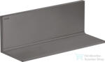 Hansgrohe AXOR UNIVERSAL RECTANGULAR 30 cm-es polc, szálcsiszolt fekete króm 42644340 (42644340)