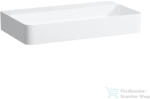 Laufen Val SaphirKeramik 60x40 cm-es pultra ültethető mosdó csaplyuk és túlfolyó nélkül, LCC Active bevonattal, fehér H812285A001121 (H812285A001121)