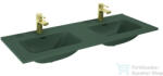 AREZZO design SKAPPA 120 cm-es dupla mosdó, matt zöld AR-146073 (AR-146073)