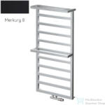 Radeco LOFT PLUS 3 1612x550 design radiátor, MERKURY 8 (selyemfényű fekete) színben (Radeco_LOFT_PLUS_3_MERKURY8)