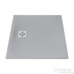 MARMY Dolomite 90x90 matt szürke zuhanytálca (80_7642_90_90_53)