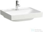 Laufen MEDA 55x46 cm-es falra/bútorra szerelhető csiszolt aljú mosdó, túlfolyó nélkül, matt fehér H8161127571111 (H8161127571111)