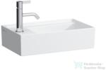 Laufen Kartell By Laufen 46x28 cm-es kézmosó, bal oldali csaplyukkal, speciális rejtett lefolyóval, LCC Active bevonattal, H815335A001111 (H815335A001111)