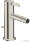 Hansgrohe AXOR ONE bidé csaptelep automata leeresztővel, rozsdamentes acél hatású 48210800 (48210800)