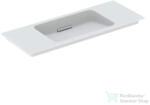 Geberit ONE 105x40 cm-es mosdó One bútorhoz csaplyuk-és túlfolyó nélkül, KeraTect mázzal, fényes fehér takarólappal, fehér 500.396. 01.3 (500396013)