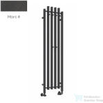 Radeco TUBO 4K KOLOR 1200x455 design radiátor, MARS 4 (metál antracit) színben (Radeco_TUBO_4K_KOLOR_MARS4)