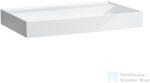 Laufen Kartell By Laufen 100x46 cm-es mosdó csaplyuk és túlfolyó nélkül, LCC Active bevonattal, fehér H810337A001121 (H810337A001121)