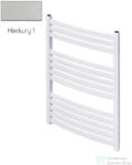 Radeco ENZO AK2-500/EL 715x530 törölközőszárítós radiátor, MERKURY 1 (metál ezüst) színben (Radeco_ENZO_AK2_500_EL_MERKURY1)