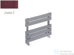 Radeco BARI A1-450/B 410x550 design radiátor, JOWISZ 2 (metál bordó) színben (Radeco_BARI_A1_450B_JOWISZ2)