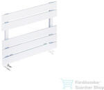 Radeco BARI A1-450/B 410x550 design radiátor, SATURN 2 (matt fehér) színben (Radeco_BARI_A1_450B_SATURN2)