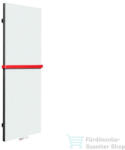 Radeco WALL 1600x560 design radiátor törölközőtartó nélkül, SATURN 2 (matt fehér) színben (Radeco_WALL_SATURN2)