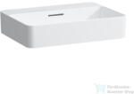 Laufen Val SaphirKeramik 55x40 cm-es pultra ültethető mosdó csaplyuk nélkül, LCC bevonattal, fehér H8122844001091 (H8122844001091)