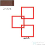 Radeco LOCO 3 970x685 design radiátor, JOWISZ 5 (matt barna) színben, balos (Radeco_LOCO_3_B_JOWISZ5)