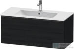 Duravit D-NEO 1010x462 mm-es 1 fiókos alsószekrény 233610 mosdóhoz, Black Oak DE426301616 (DE426301616)