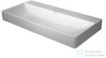 Duravit DURASQUARE 100x47 cm-es csiszolt mosdó csaplyuk nélkül, Wondergliss bevonattal, 23531000791 (23531000791)