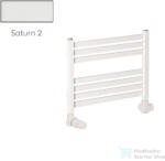 Radeco PINO K AK1-400/EP 415x430 törölközőszárítós radiátor, SATURN 2 (matt fehér) színben (Radeco_PINO_K_AK1_400_EP_SATURN2)