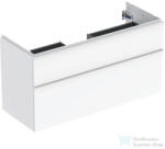 Geberit iCON 118, 4x47, 6x61, 5 cm-es 2 fiókos alsószekrény, fényes fehér 502.306. 01.1 (502306011)