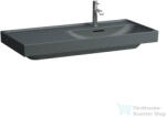 Laufen MEDA 100x46 cm-es fali mosdó bal oldali polccal, matt graphite H8171177581041 (H8171177581041)