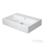 Duravit VERO AIR 70x47 cm-es csiszolt mosdó csaplyuk nélkül, Wondergliss bevonattal, 23507000281 (23507000281)