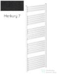 Radeco PINO K AK7-600/EP 1630x630 törölközőszárítós radiátor, MERKURY 7 (matt fekete) színben (Radeco_PINO_K_AK7_600_EP_MERKURY7)