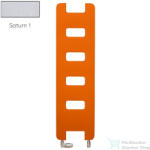 Radeco HEAVEN 1600x450 design radiátor, SATURN 1 (metál jégszürke) színben (Radeco_HEAVEN_SATURN1)