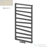 Radeco VIBO 2 1160x550 design radiátor, SATURN 3 (matt bézs) színben (Radeco_VIBO_2_SATURN3)