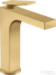 Hansgrohe AXOR CITTERIO 160 magasított mosdó csaptelep automata leeresztővel, szálcsiszolt arany hatású 39023250 (39023250)