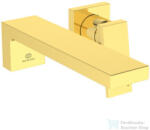 Ideal Standard EXTRA falsík alatti mosdó csaptelep 21 cm-es kifolyóval, alaptest nélkül, Brushed Gold BD510A2 (BD510A2)