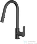 Jika PONTA STYLE Cold Start kihúzható fejes, 2 funkciós álló mosogató csaptelep, matt fekete H3512H17164601 (H3512H17164601)
