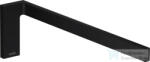 Hansgrohe AXOR UNIVERSAL RECTANGULAR 38 cm-es fix törölközőtartó, matt fekete 42626670 (42626670)