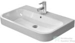 Duravit HAPPY D. 2 80x50, 5 cm-es bútorral aláépíthető csiszolt mosdó Wondergliss bevonattal, 23188000271 (23188000271)