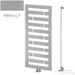 Radeco TENSOR 1 830x550 design radiátor, MERKURY 3 (metál világosszürke) színben (Radeco_TENSOR_1_MERKURY3)