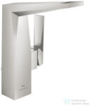 GROHE ALLURE BRILLIANT L magasított mosdó csaptelep automata leeresztővel, Supersteel 24344DC0 (24344DC0)