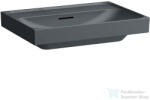 Laufen MEDA 65x46 cm-es falra/bútorra szerelhető csiszolt aljú mosdó csaplyuk nélkül, matt grafit H8161147581091 (H8161147581091)