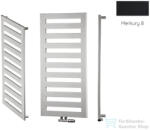 Radeco ROD 2 1160x550 design radiátor, MERKURY 8 (selyemfényű fekete) színben (Radeco_ROD_2_MERKURY8)