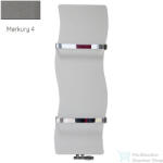 Radeco VINKA 1190x353 design radiátor törölközőtartó nélkül, MERKURY 4 (metál szürke) színben (Radeco_VINKA_MERKURY4)