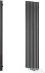 Radeco TORGET PLUS 1 1800x334 design radiátor, MERKURY 6 (metál fekete) színben (Radeco_TORGET_PLUS_1_MERKURY6)