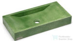 S.V.I.S. Design mosdó 60 cm SIRIUS BASIC - SPLASH, zöld, matt lakk UBX. SIRIUS. BC. 060.000. SP. 01.1 (UBX_SIRIUS_BC_060_000_SP_01_1)