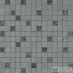 Marazzi Materika Antracite Mosaico 40x40 cm-es fali dekor csempe MMQZ (MMQZ)