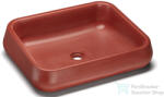 S.V.I.S. Design mosdó 60 cm PERSEUS BASIC - téglavörös, dekor nélkül, matt lakk UBX. PERSEUS. BC. 060.318. 00.00. 1 (UBX_PERSEUS_BC_060_318_00_00_1)