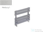 Radeco BARI A1-450/B 410x550 design radiátor, MERKURY 1 (metál ezüst) színben (Radeco_BARI_A1_450B_MERKURY1)