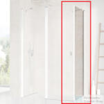 RAVAK CHROME CPS-100 100 cm-es oldalfal CRV1 és CRV2 zuhanyajtóhoz, fehér+transparent 9QVA0100Z1 (9QVA0100Z1)