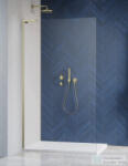 Radaway Modo SL II Brushed Gold 85 B walk-in zuhanyfal, szálcsiszolt arany (10319085-99-01L) (10319085-99-01L)